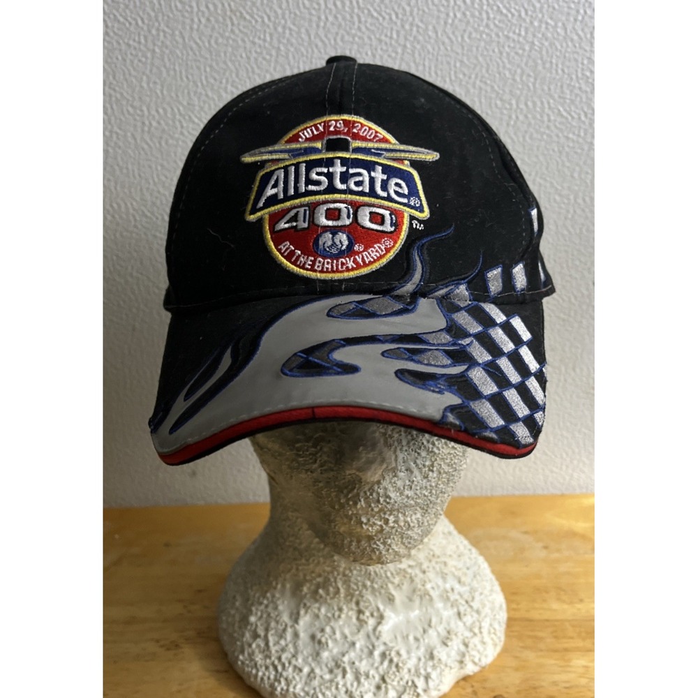 Original 2007 Allstate Brickyard 400 Cap Hat Indianapolis Motor‎ Speedway NASCAR